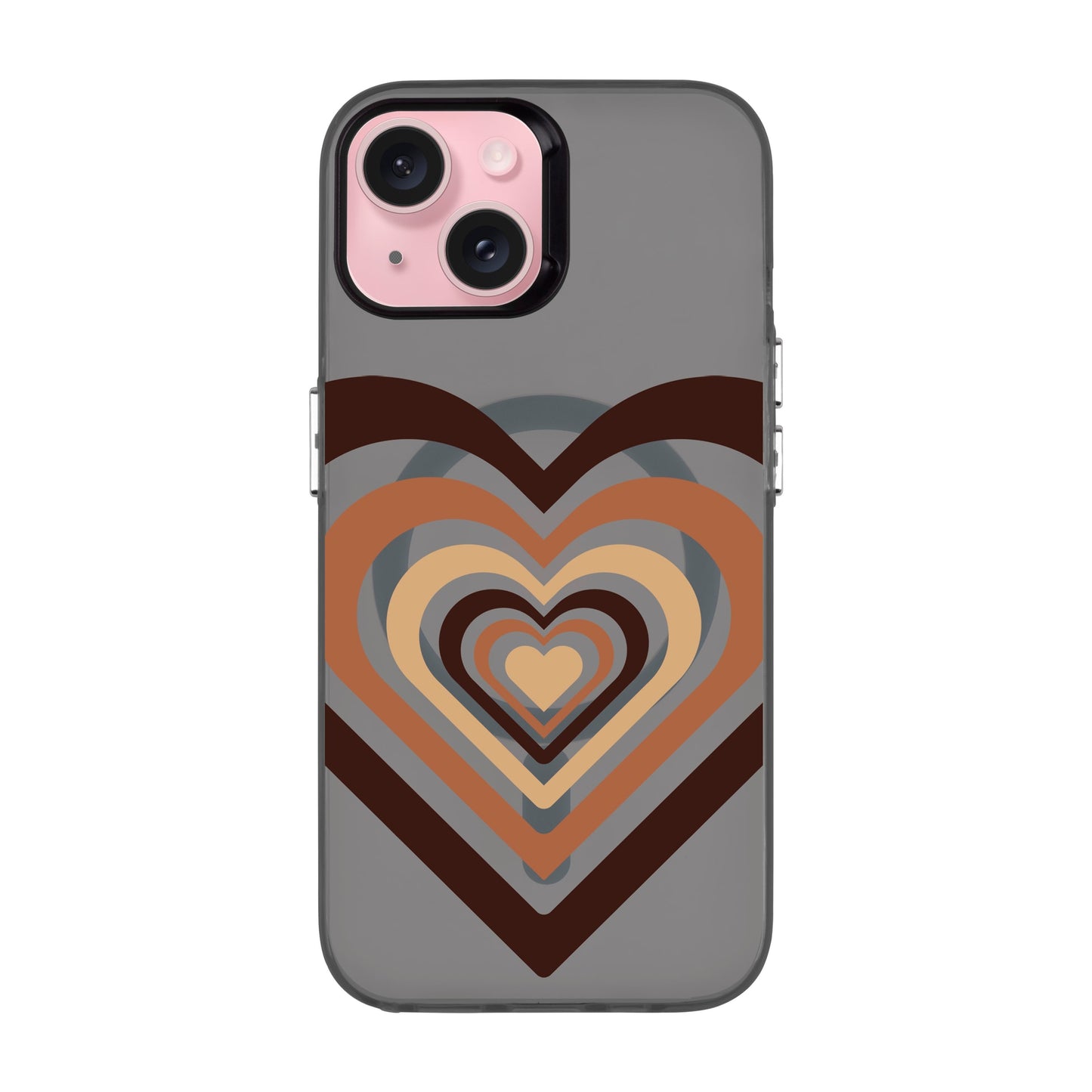 HEART-iPhone 15 Hold Kılıf MagSafe Özellikli
