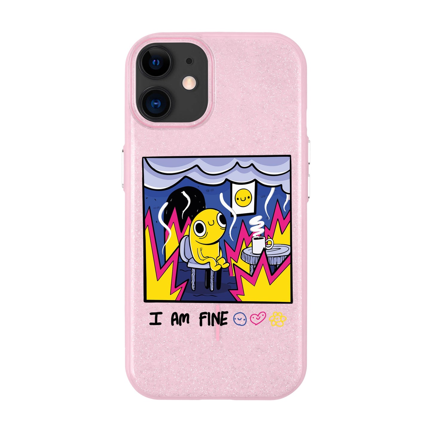 I AM FINE-iPhone 11 Radiant Kılıf MagSafe Özellikli