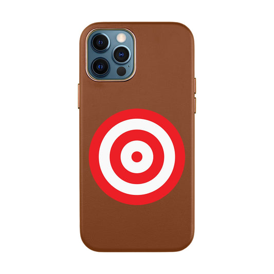 BULL'S EYE-iPhone 12 Pro Leather Kılıf