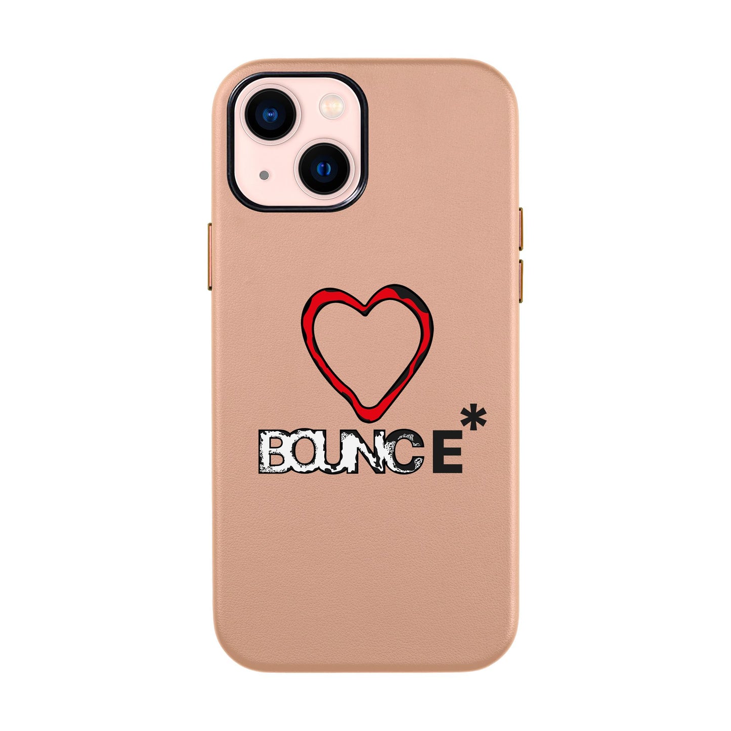 BOUNCE-iPhone 14 Leather Kılıf