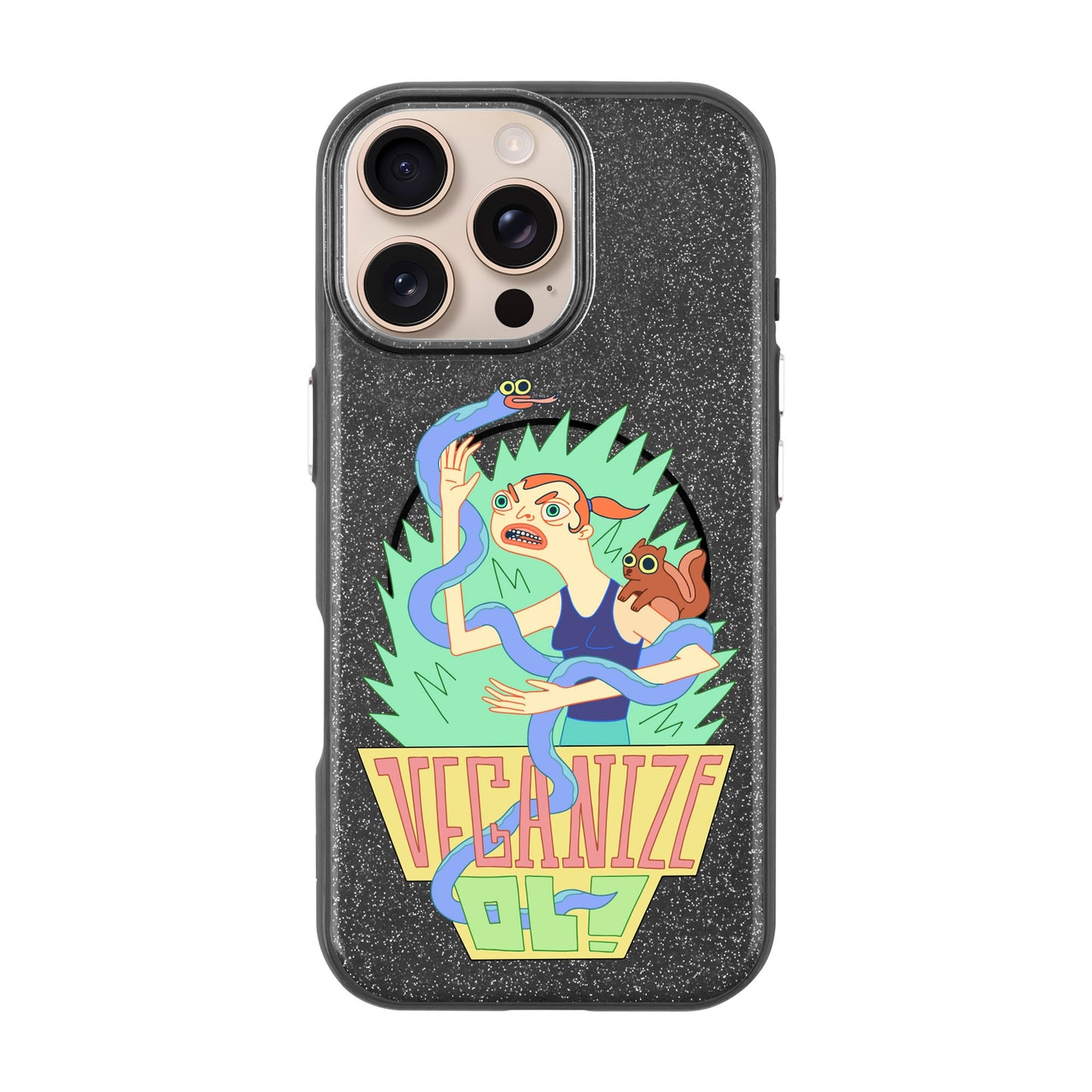 VEGANİZE-iPhone 16 Pro Max Radiant Kılıf MagSafe Özellikli