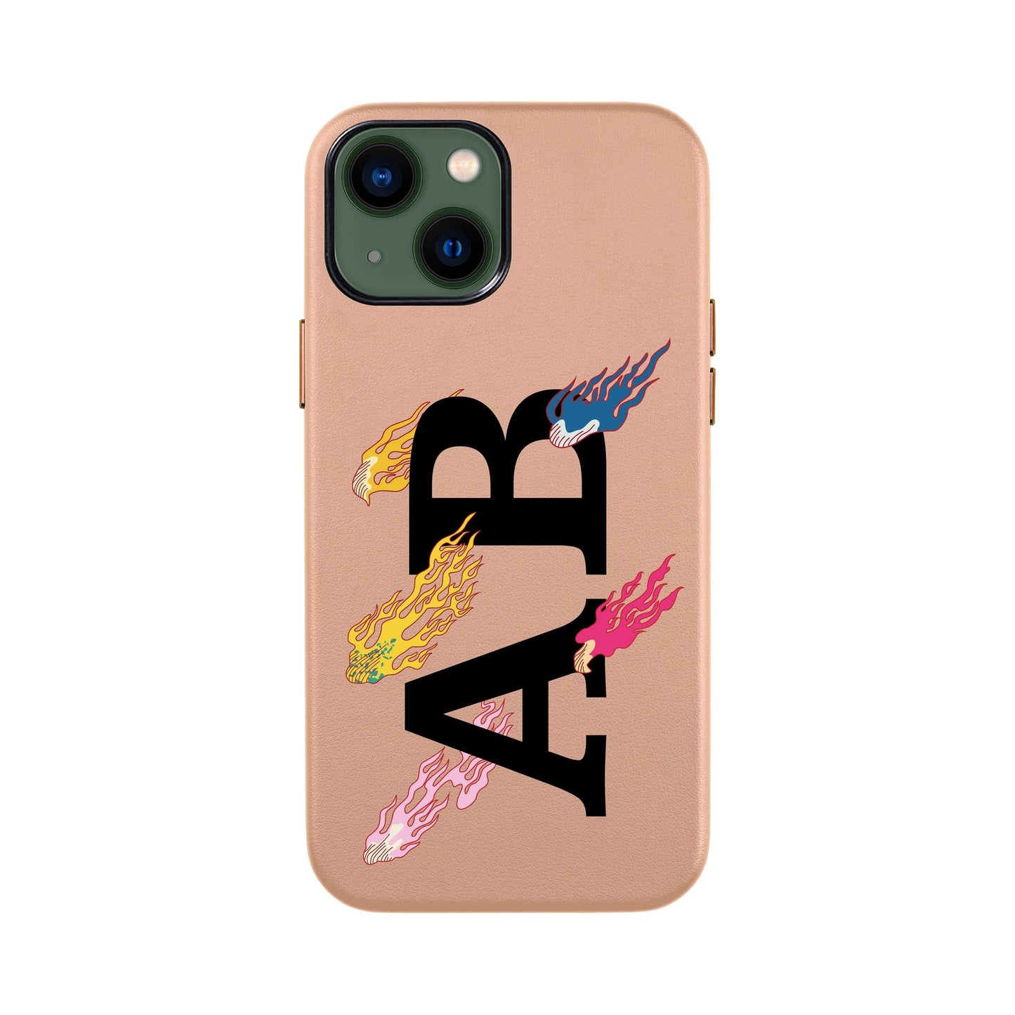 SHOOTİNG STAR KİŞİSELLEŞTİRİLMİŞ-iPhone 13 Mini Leather Kılıf