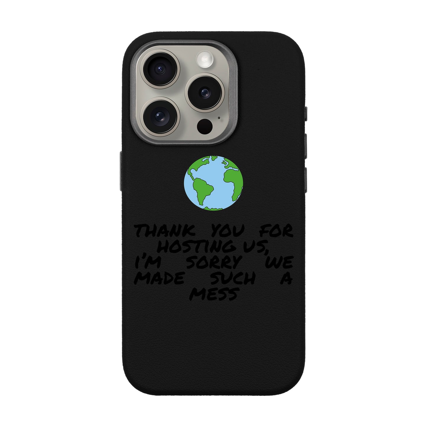 MESS-iPhone 15 Pro Leather Premium Kılıf MagSafe Özellikli