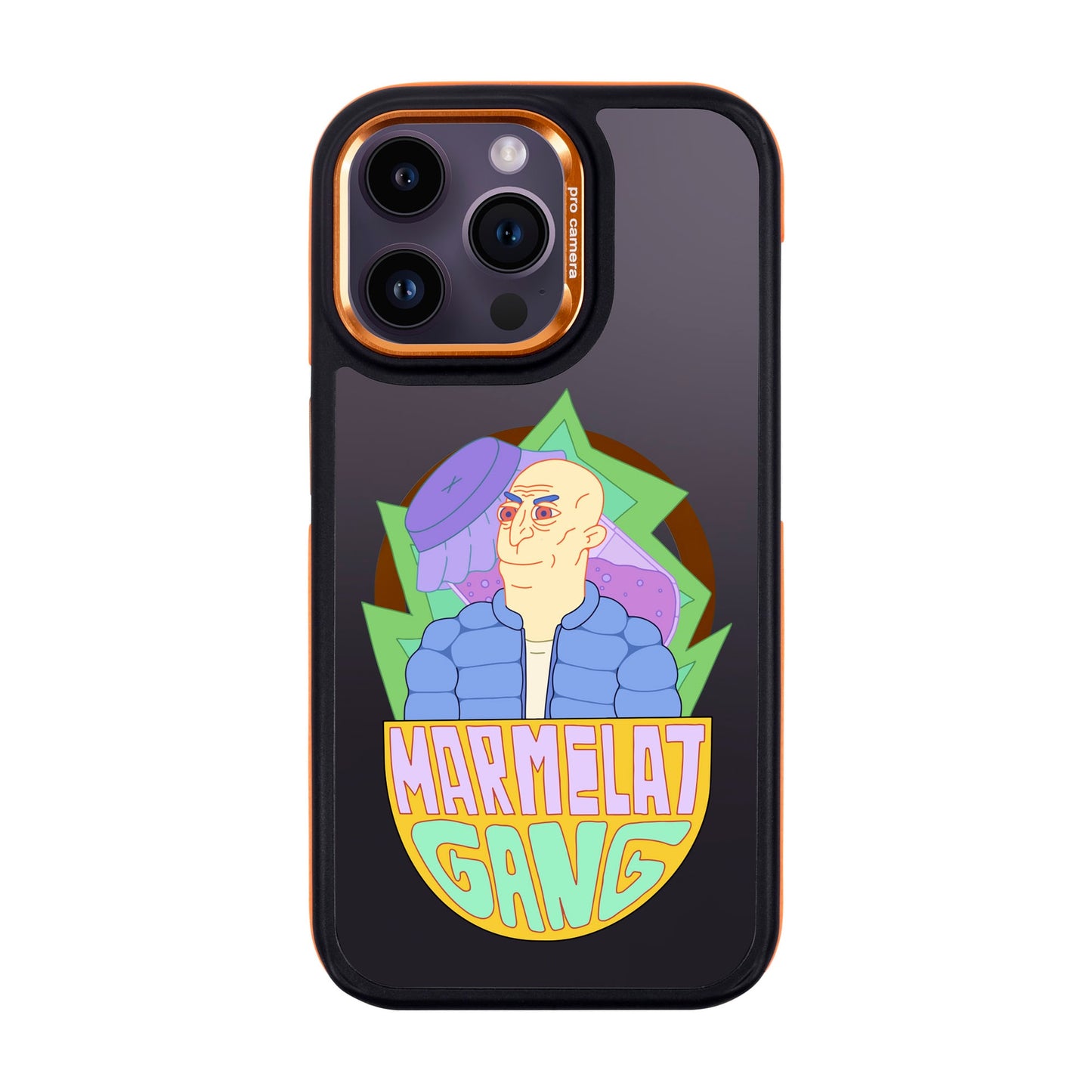 MARMELAT GANG-iPhone 14 Pro Max Dark Kılıf MagSafe Özellikli