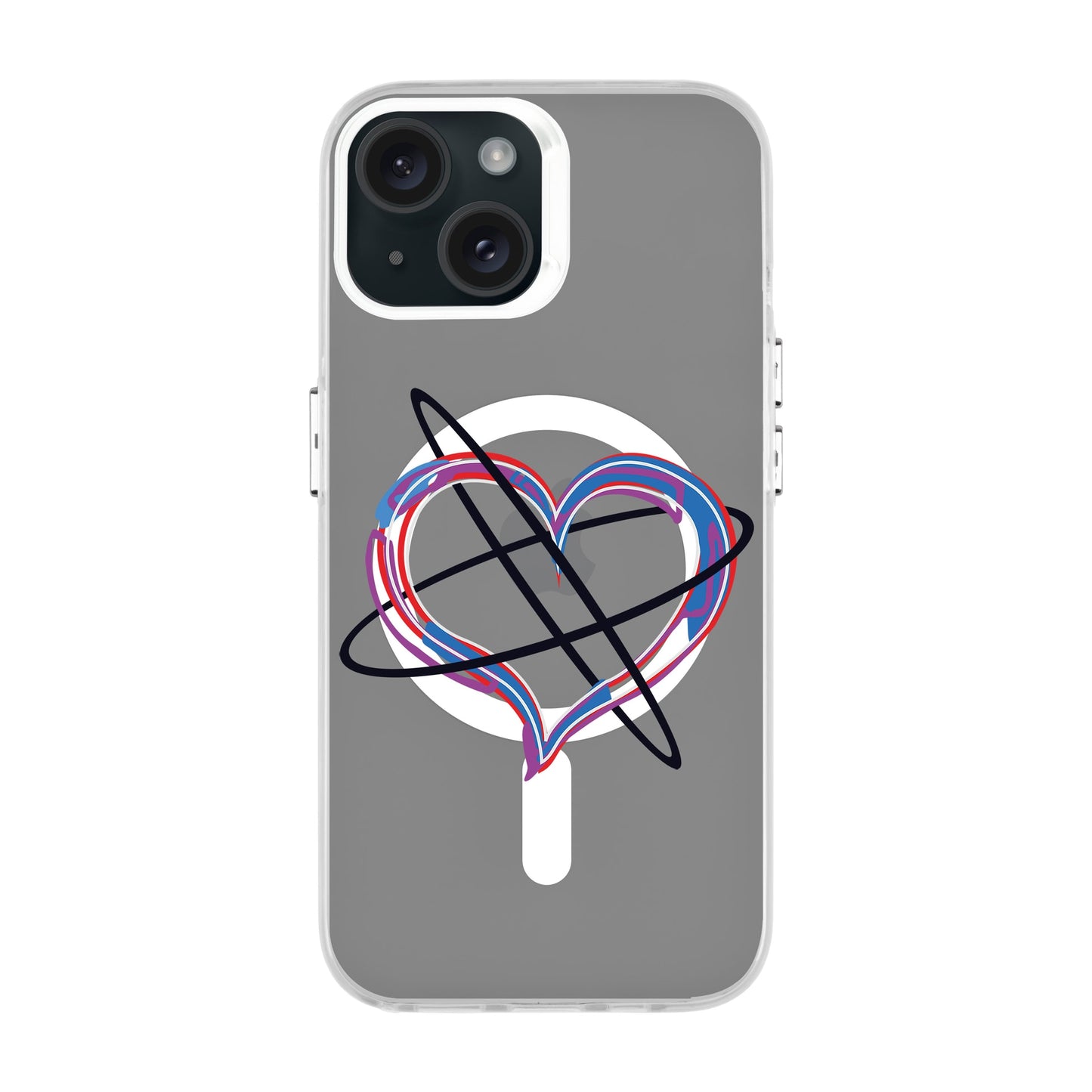 HEART ATTACK-iPhone 15 Hold Kılıf MagSafe Özellikli