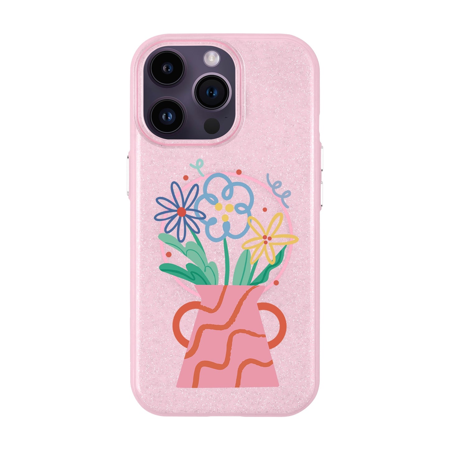 PINK VASE-iPhone 14 Pro Max Radiant Kılıf MagSafe Özellikli