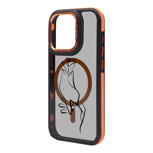 TOUCH-Dark Kılıf MagSafe Özellikli - iPhone 14 Pro Max