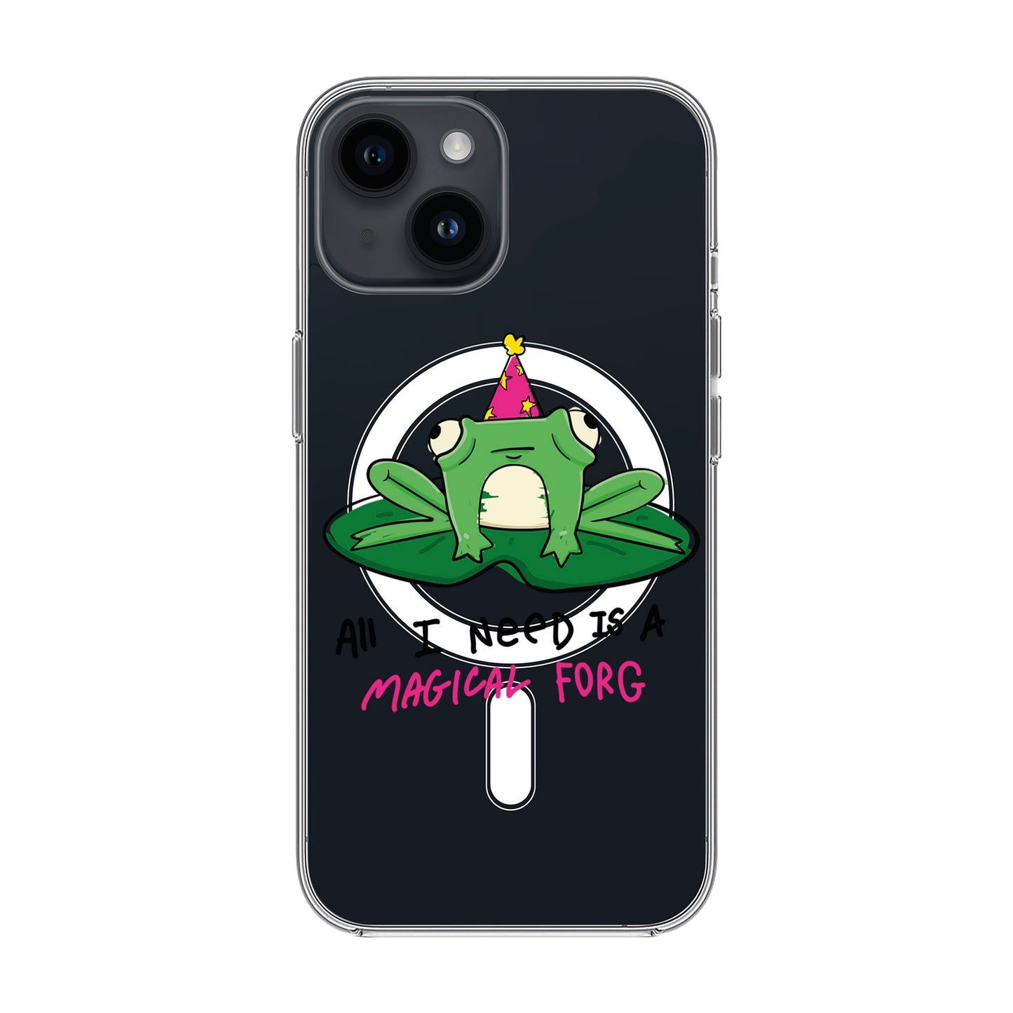 FORG-iPhone 14 Solid Kılıf MagSafe Özellikli