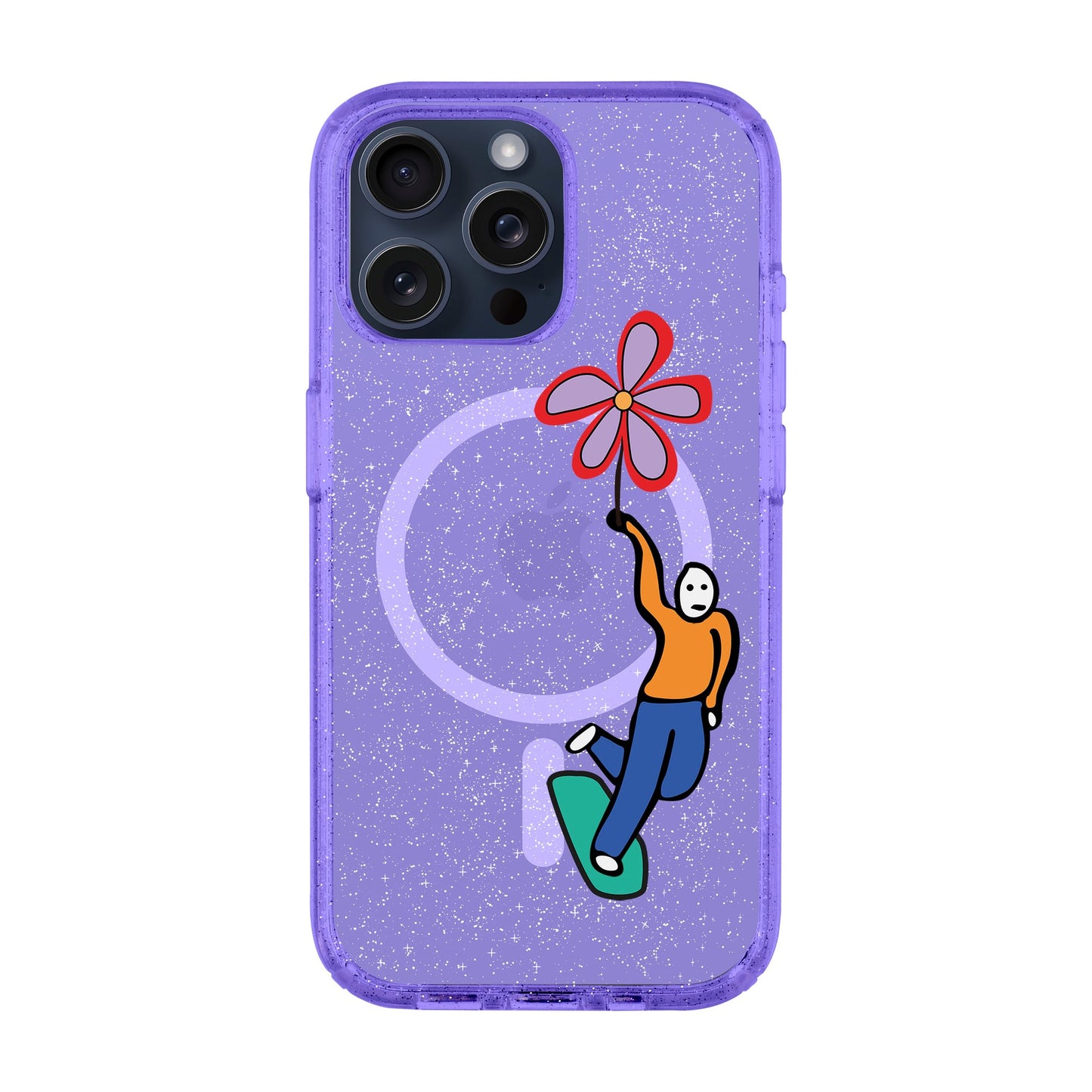 SKATEBOARDER-iPhone 15 Pro Max Shiny Kılıf MagSafe Özellikli