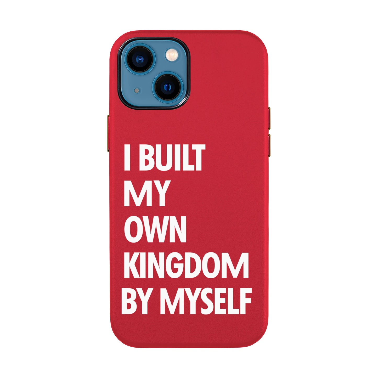 KINGDOM-iPhone 14 Leather Kılıf