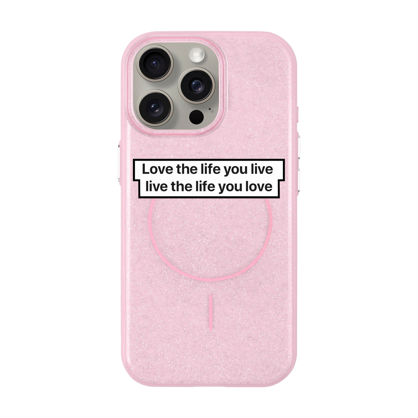 LOVE THE LIFE-iPhone 15 Pro Max Radiant Kılıf MagSafe Özellikli