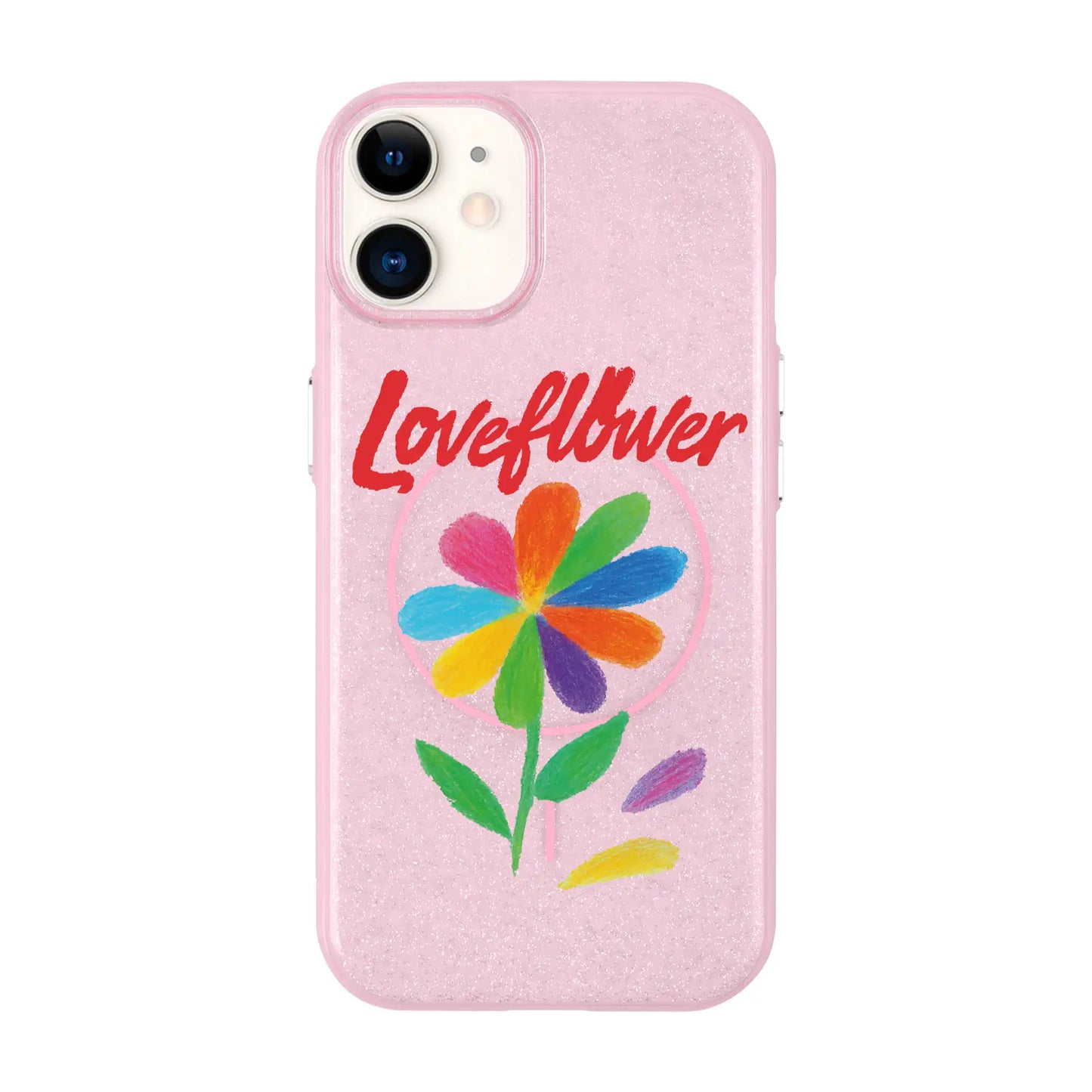 LOVE FLOWER-iPhone 11 Radiant Kılıf MagSafe Özellikli