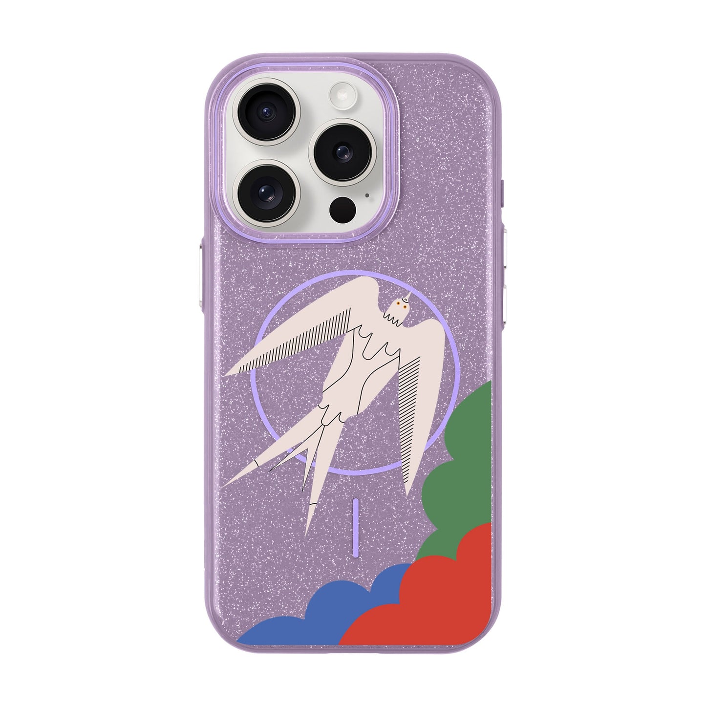 L’OISEAU LIBRE-iPhone 15 Pro Radiant Kılıf MagSafe Özellikli