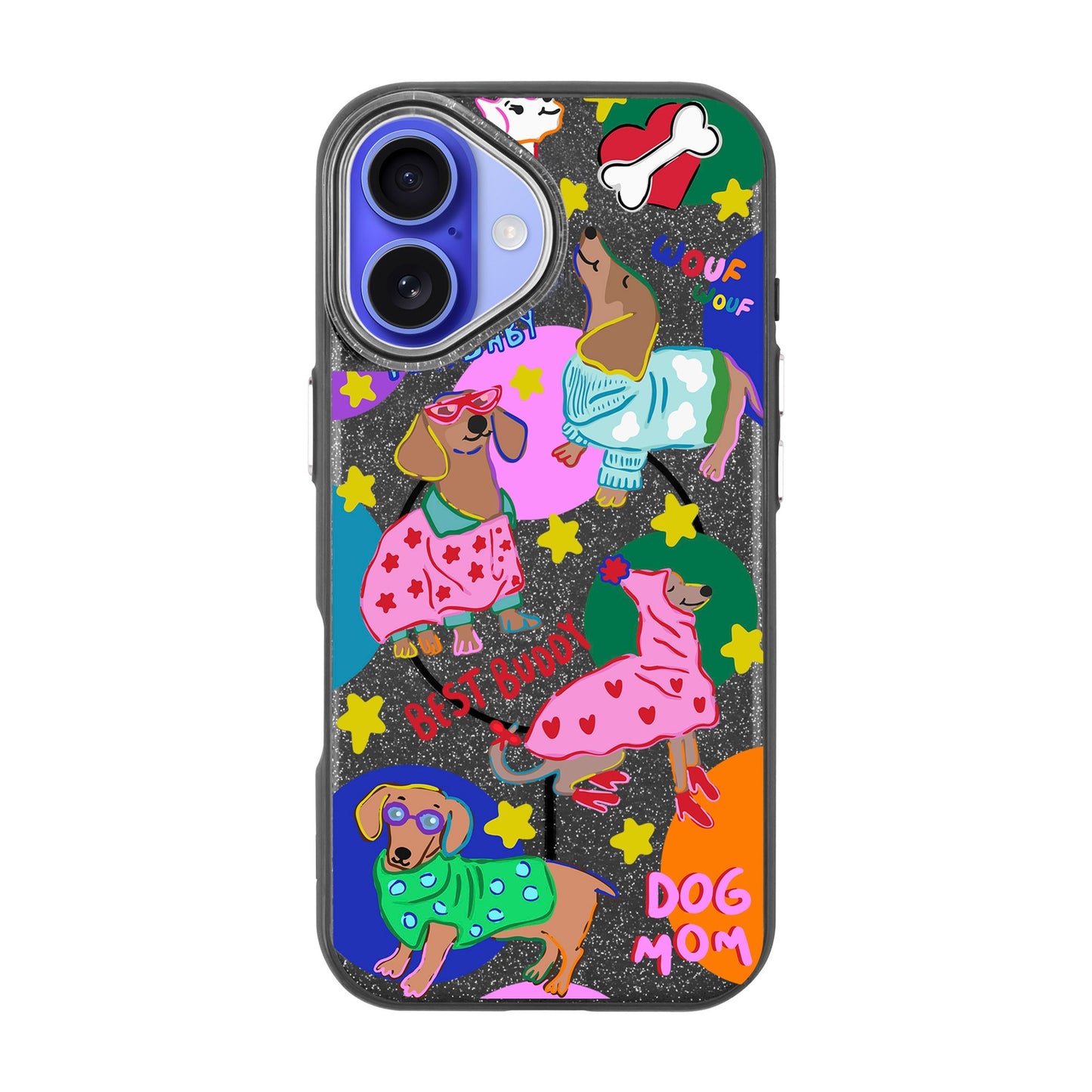 DOG MOM-iPhone 16 Radiant Kılıf MagSafe Özellikli