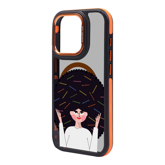 TANGLES OF HAPPINESS-Dark Kılıf MagSafe Özellikli - iPhone 15 Pro