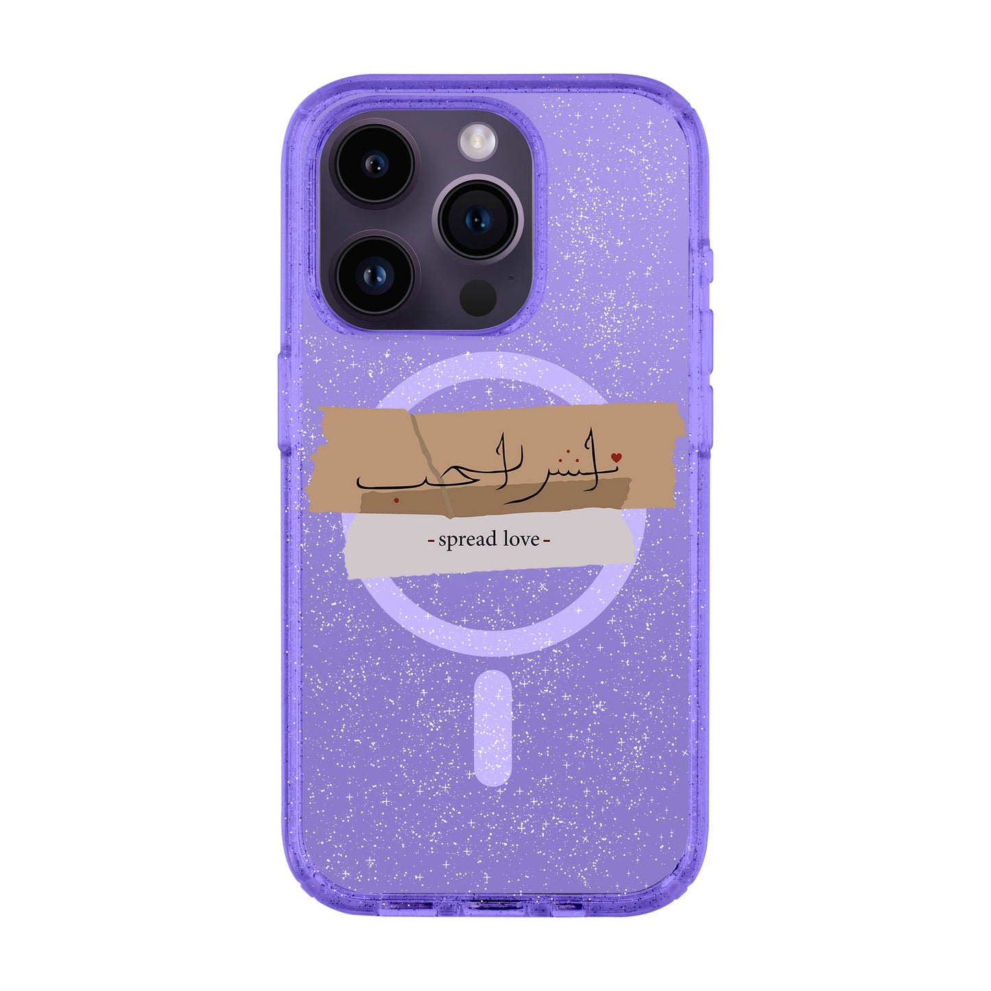 SPREAD LOVE-iPhone 14 Pro Shiny Kılıf MagSafe Özellikli