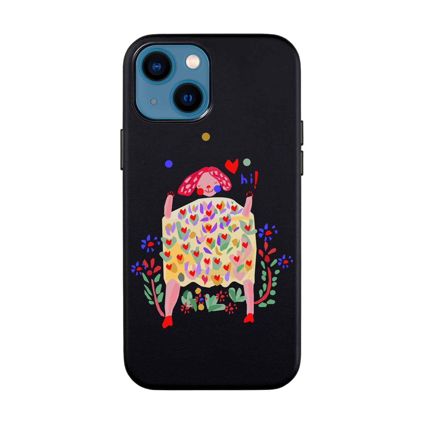 ÜÇ TOP-iPhone 13 Mini Leather Kılıf
