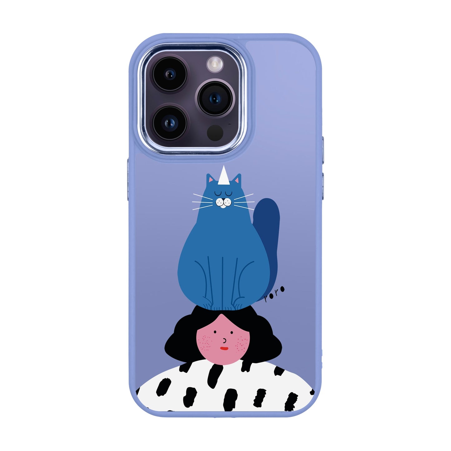 NAUGHTY CAT-iPhone 13 Pro Proof Kılıf