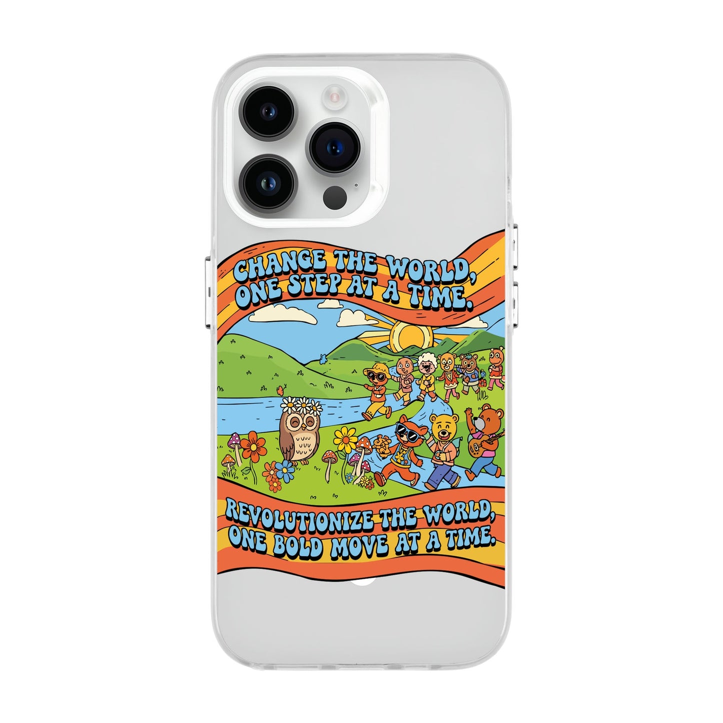 CHANGE THE WORLD-iPhone 14 Pro Max Hold Kılıf MagSafe Özellikli