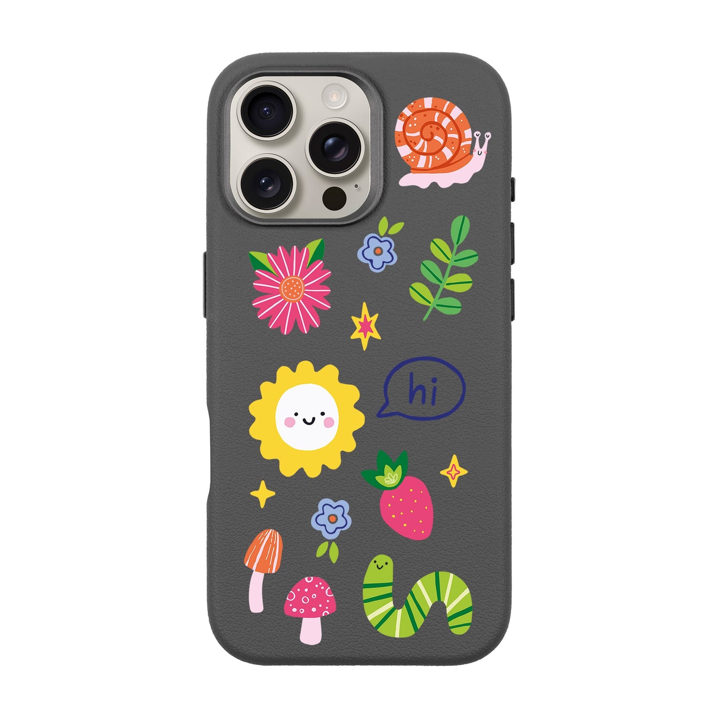 HELLO NATURE-iPhone 16 Pro Max Leather Premium Kılıf MagSafe Özellikli