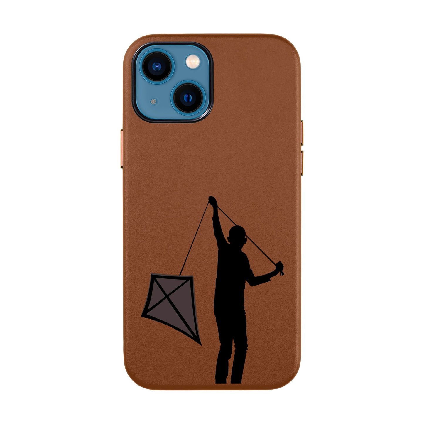 KITE-iPhone 14 Leather Kılıf