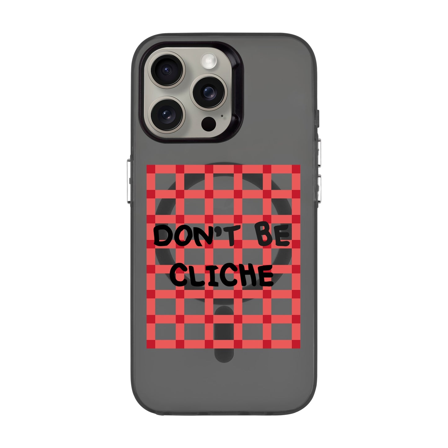 DON'T BE CLICHE-iPhone 15 Pro Max Hold Kılıf MagSafe Özellikli