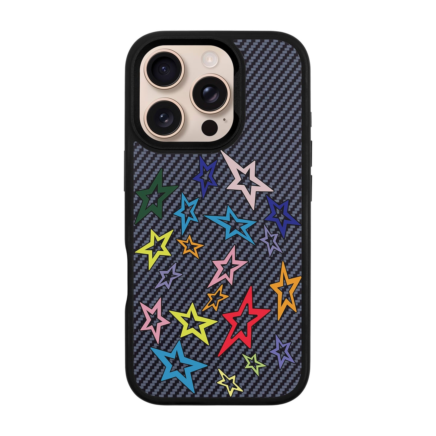 STAR-iPhone 16 Pro Plaid Kılıf MagSafe Özellikli