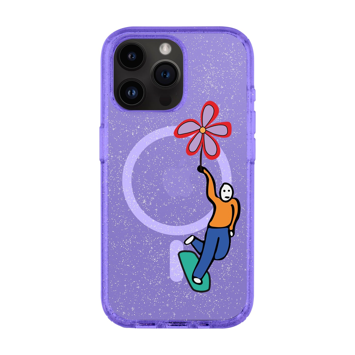 SKATEBOARDER-iPhone 14 Pro Max Shiny Kılıf MagSafe Özellikli