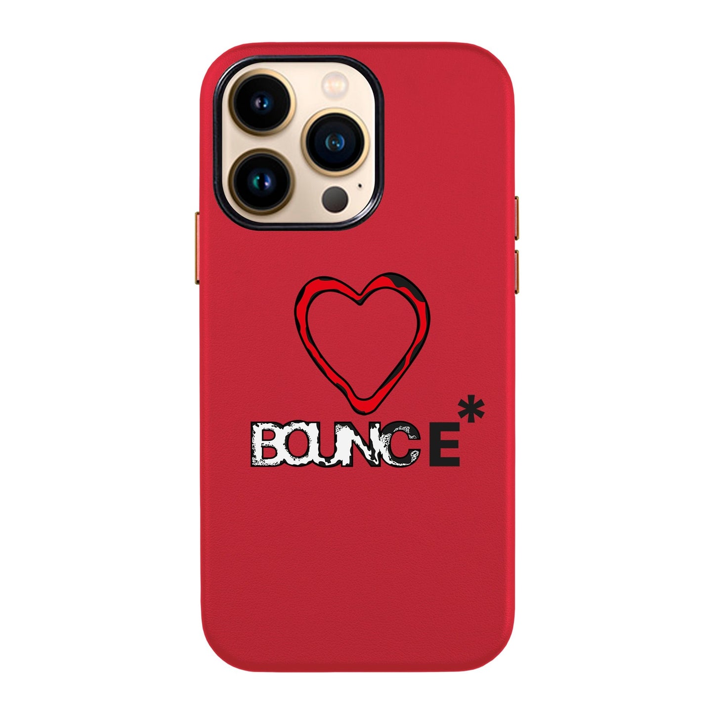 BOUNCE-iPhone 13 Pro Max Leather Kılıf