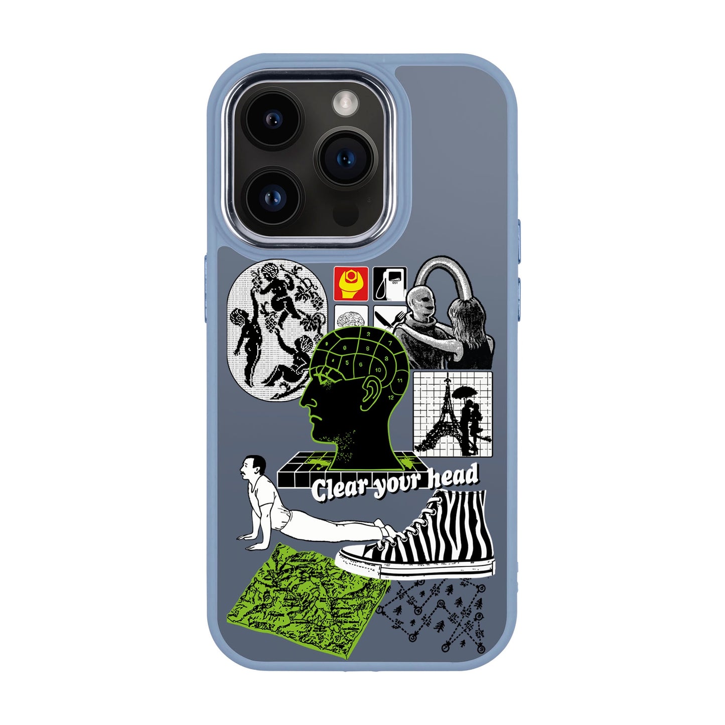 CLEAR YOUR HEAD-iPhone 13 Pro Proof Kılıf