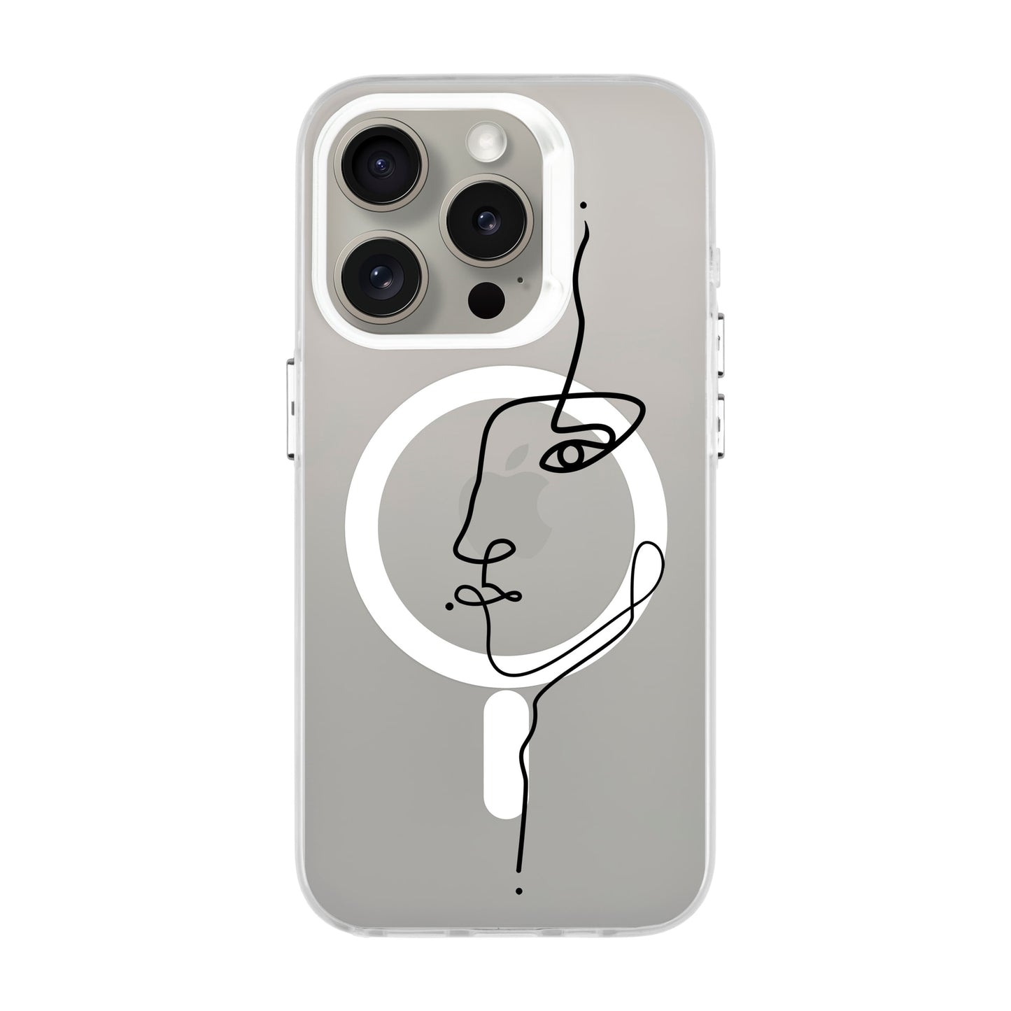 FACE-iPhone 15 Pro Hold Kılıf MagSafe Özellikli
