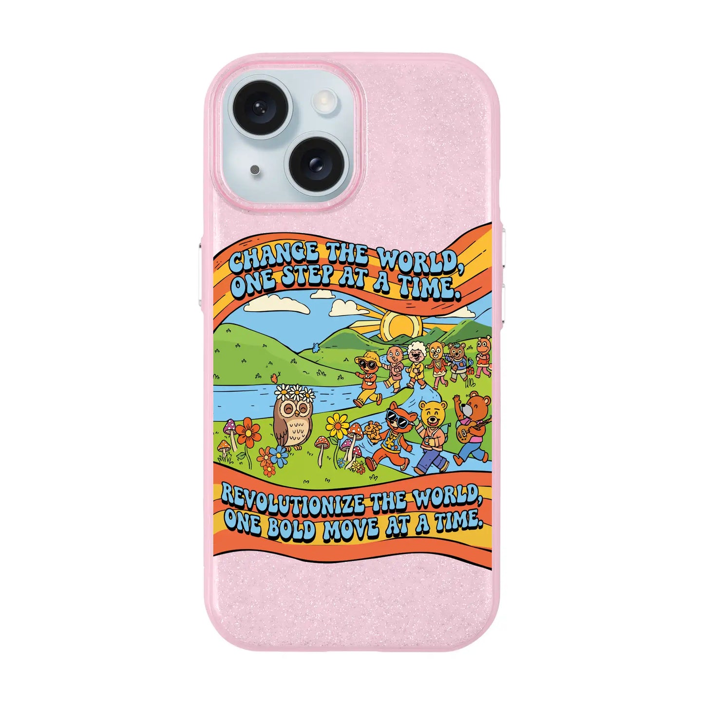 CHANGE THE WORLD-iPhone 15 Radiant Kılıf MagSafe Özellikli