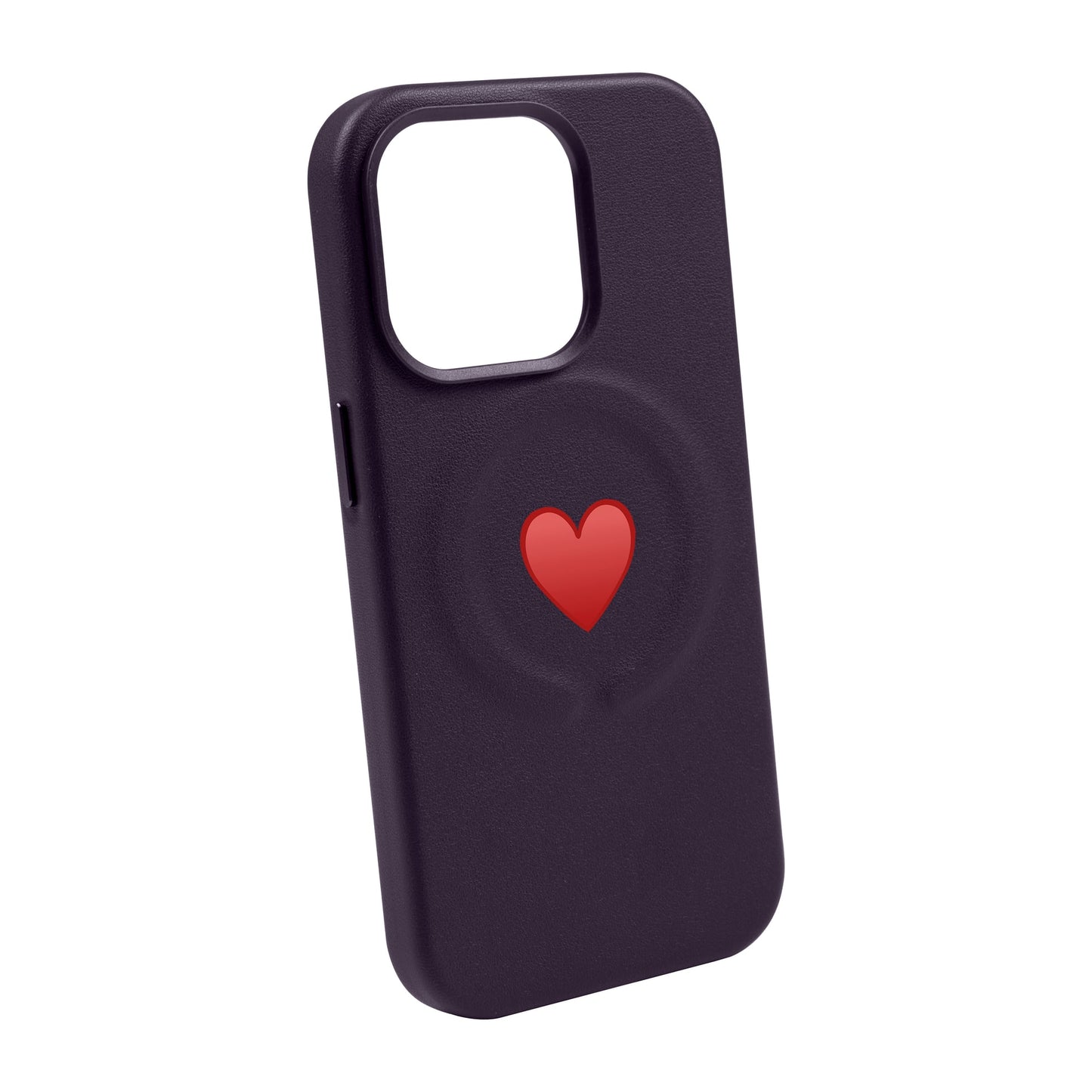 SPREAD HEART-iPhone 14 Pro Max Leather Kılıf MagSafe Özellikli