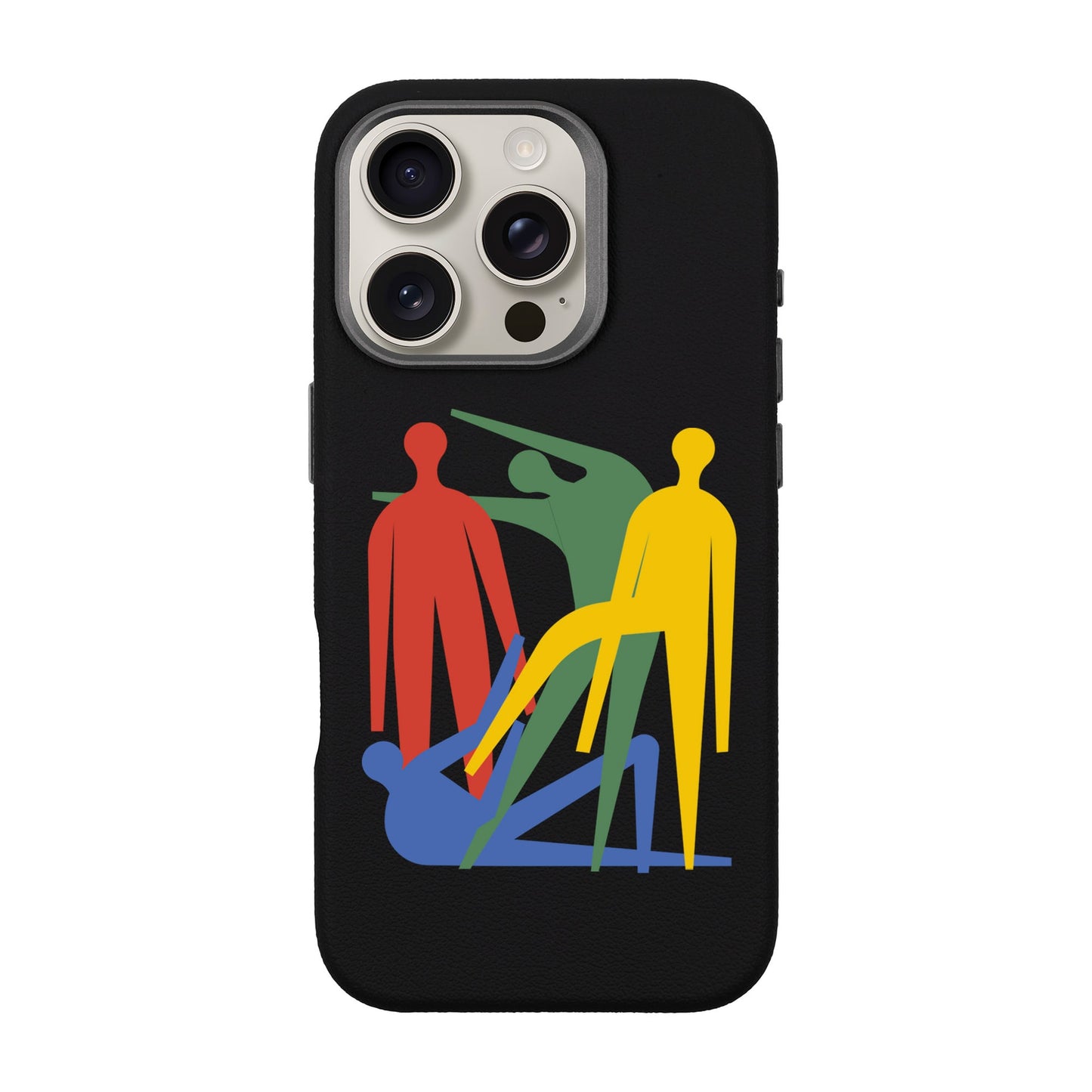 MANBOS-iPhone 16 Pro Leather Premium Kılıf MagSafe Özellikli