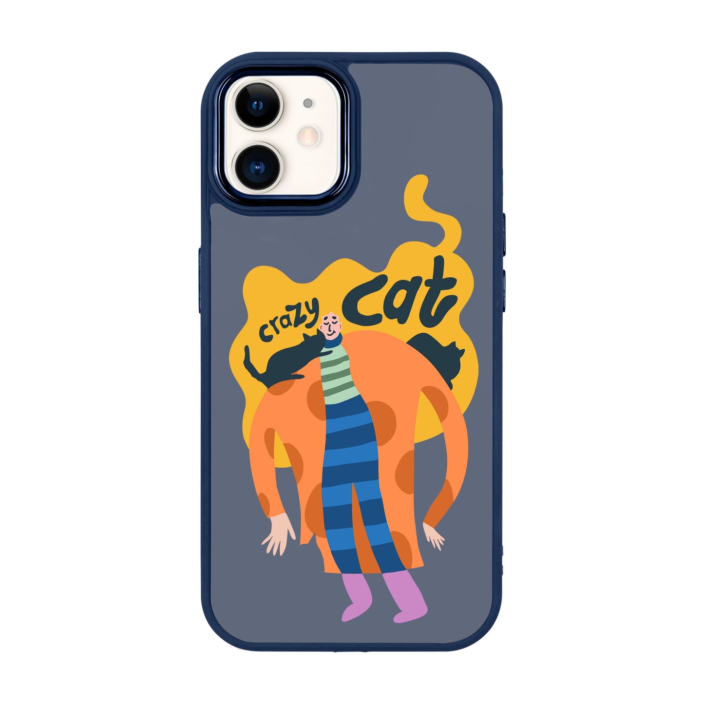 CRAZY CAT-iPhone 11 Proof Kılıf
