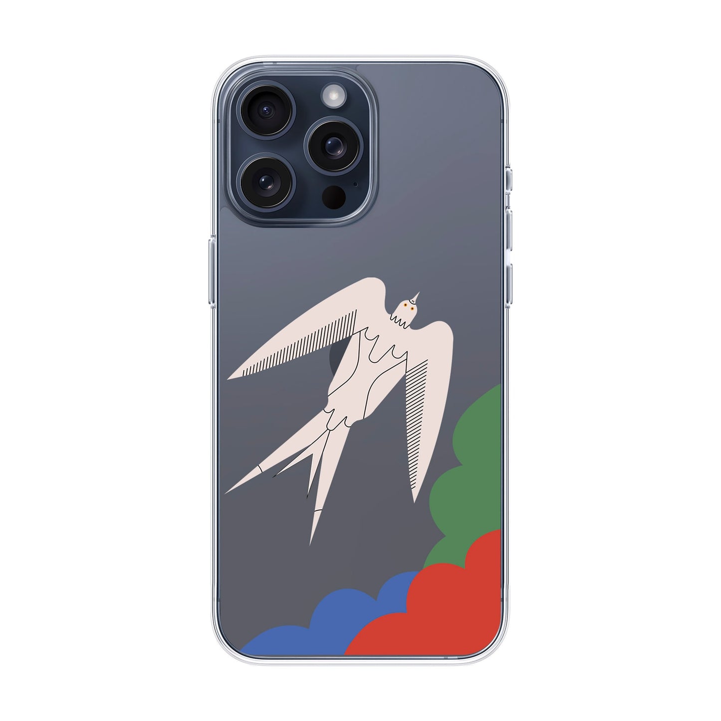 L’OISEAU LIBRE-iPhone 15 Pro Max Solid Kılıf