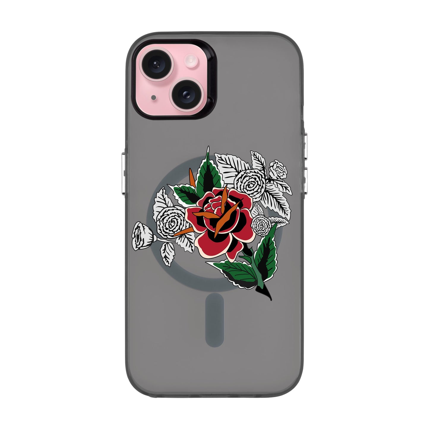 DRY ROSE-iPhone 15 Plus Hold Kılıf MagSafe Özellikli
