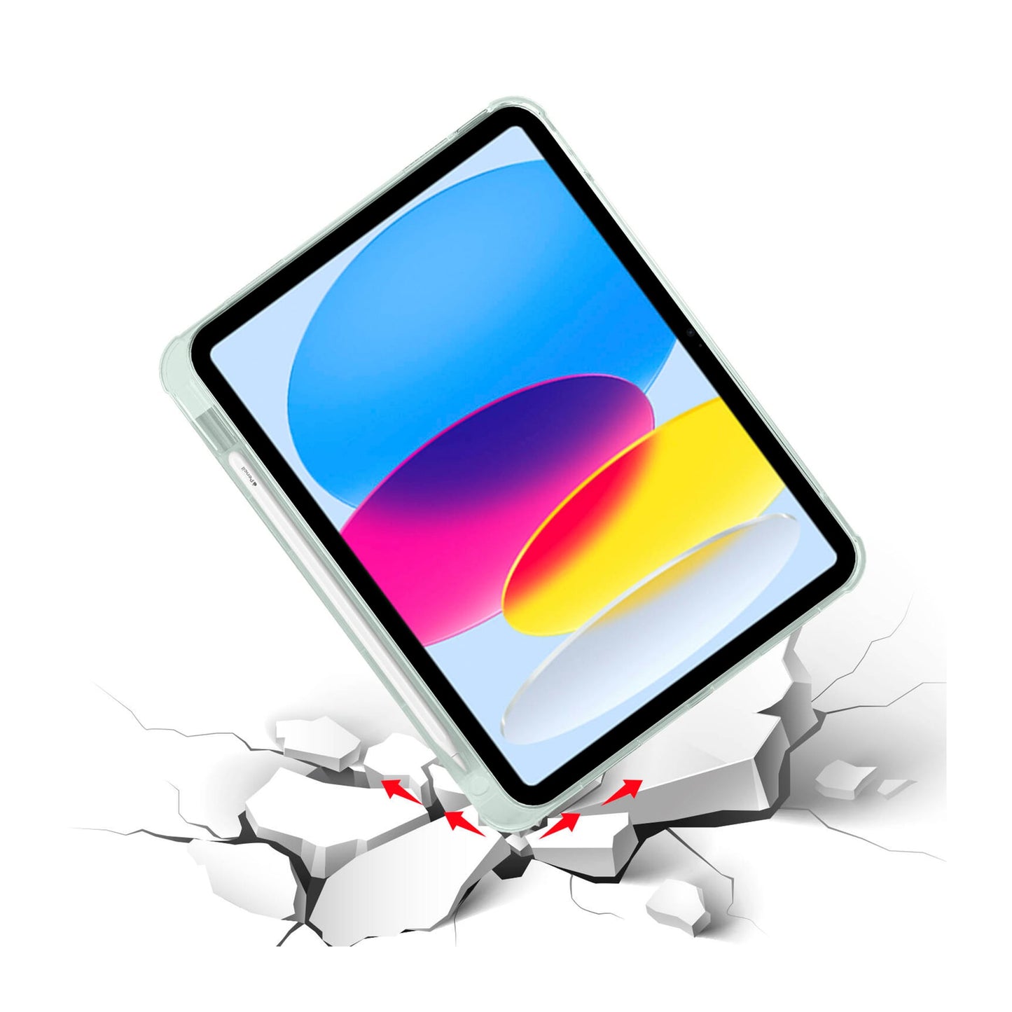 Apple iPad 10.Nesil 10.9 inç 2022-Trigon Folding Kalemlikli Standlı Kılıf
