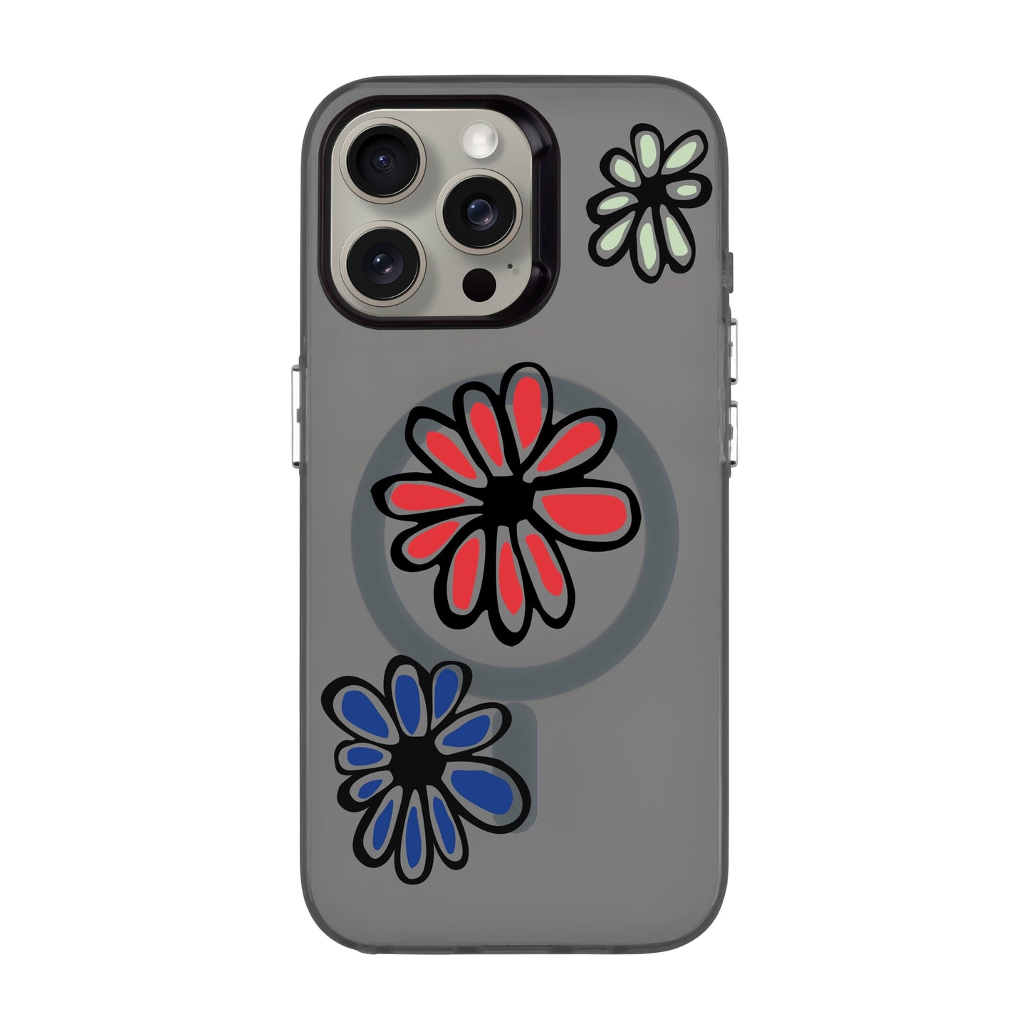 FLORIST-iPhone 15 Pro Max Hold Kılıf MagSafe Özellikli