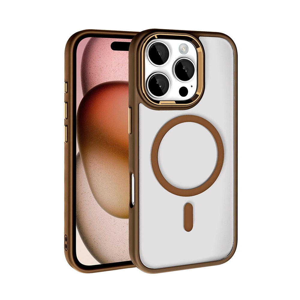 NEW-iPhone 16 Pro Max Hyaline Kılıf MagSafe Özellikli