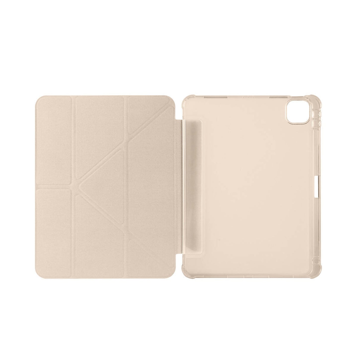 Apple iPad Air 11 inç 2024-Trigon Folding Kalemlikli Standlı Kılıf