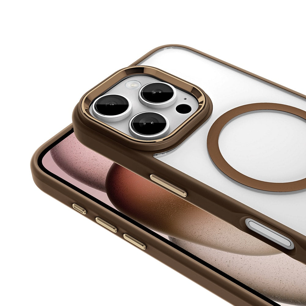 NEW-iPhone 16 Pro Max Hyaline Kılıf MagSafe Özellikli