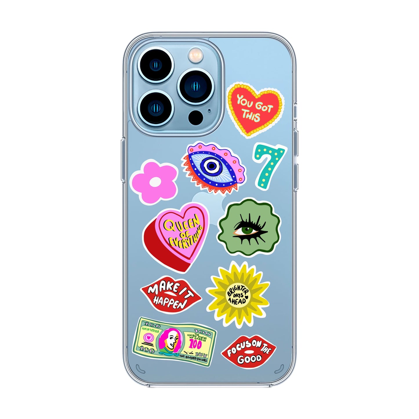 HM STICKERS-iPhone 7 Plus / 8 Plus Solid Kılıf