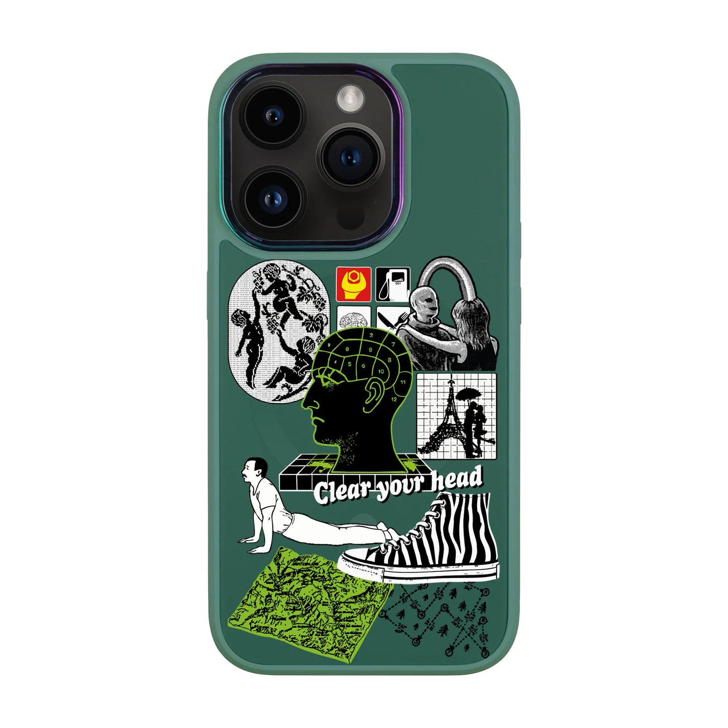 CLEAR YOUR HEAD-iPhone 13 Pro Vigor Kılıf MagSafe Özellikli