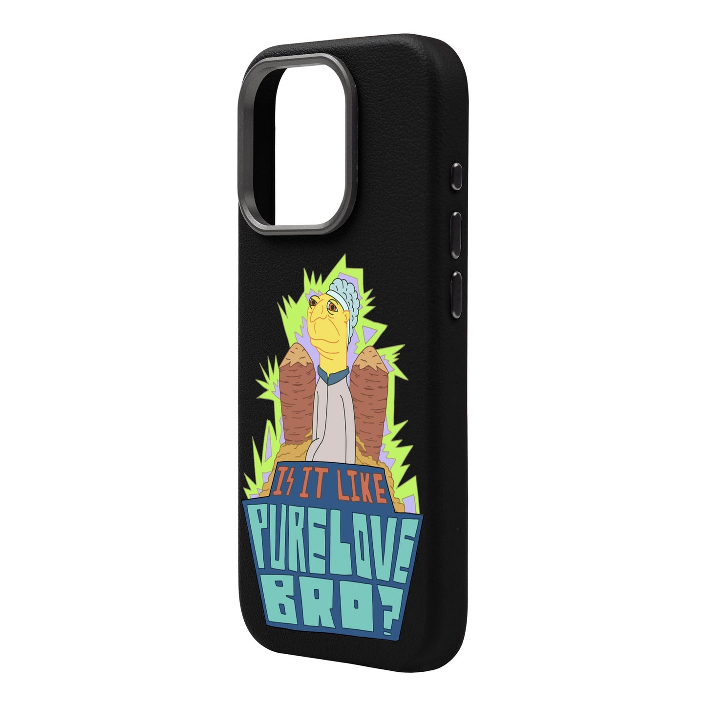 PURE LOVE-iPhone 16 Pro Max Leather Premium Kılıf MagSafe Özellikli