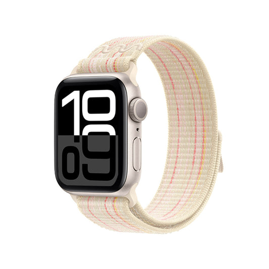 Apple Watch Sewing Kordon-Starlight Pembe