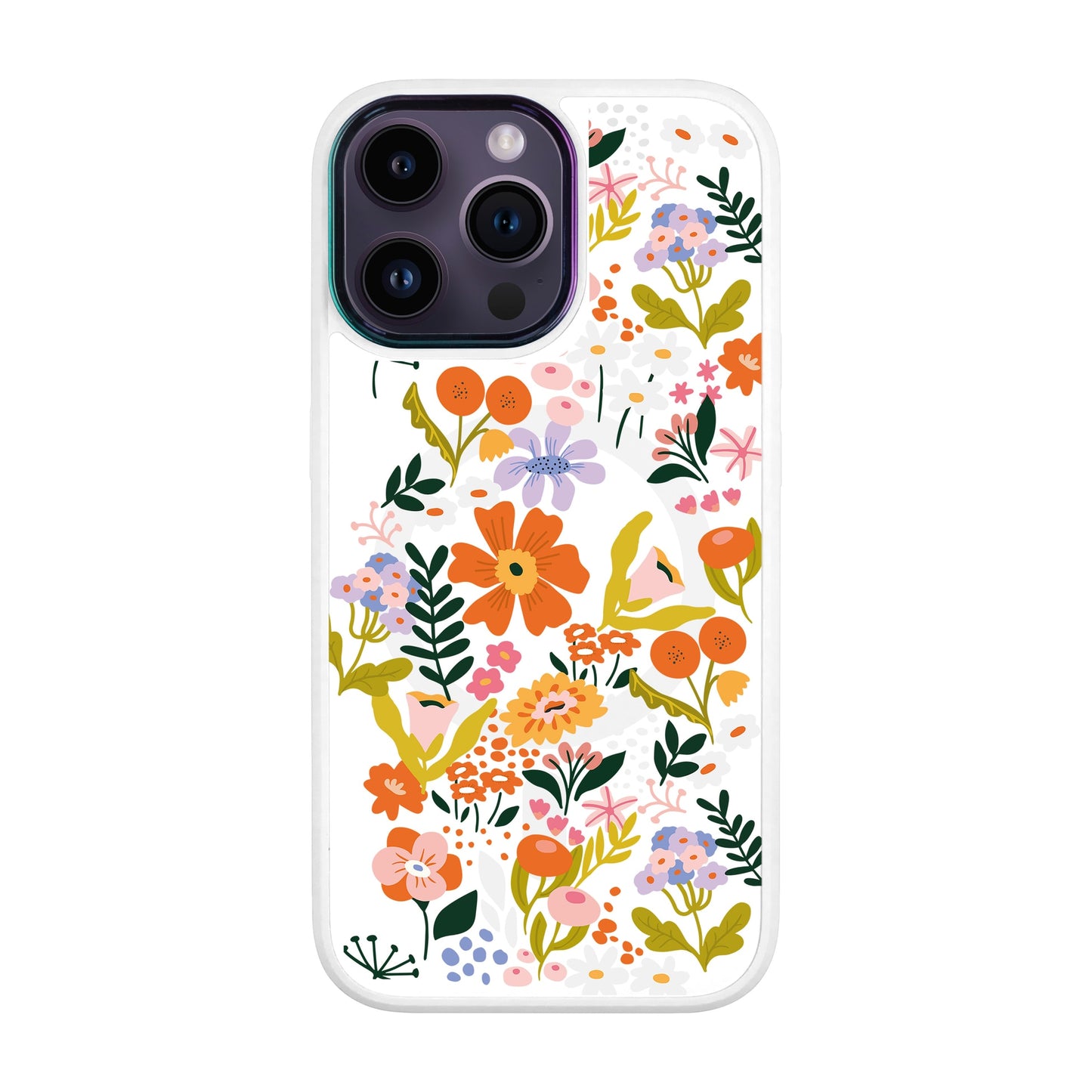 FLOWER-iPhone 14 Pro Max Vigor Kılıf MagSafe Özellikli