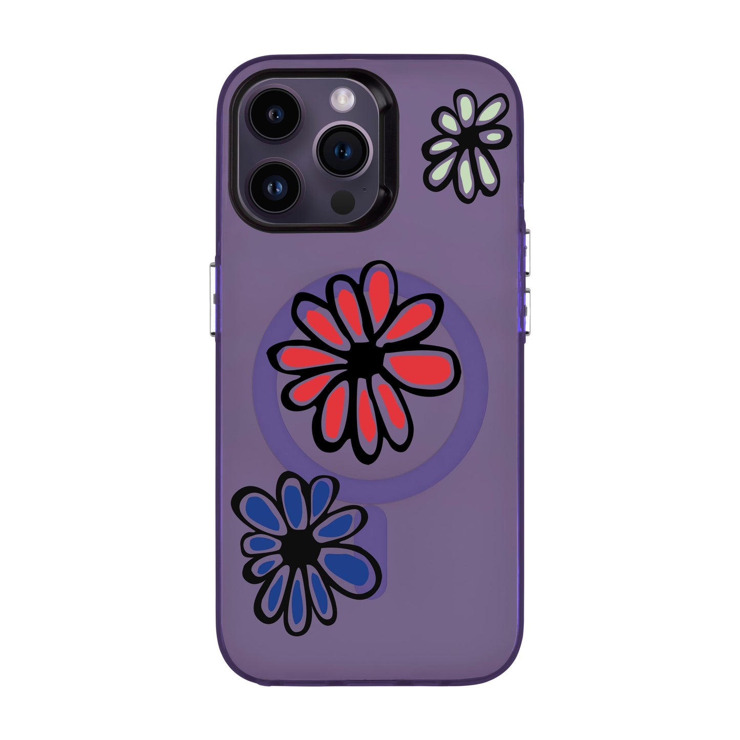 FLORIST-iPhone 14 Pro Max Hold Kılıf MagSafe Özellikli