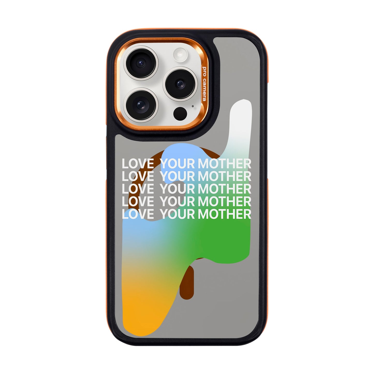 LOVE YOUR MOTHER-iPhone 15 Pro Dark Kılıf MagSafe Özellikli