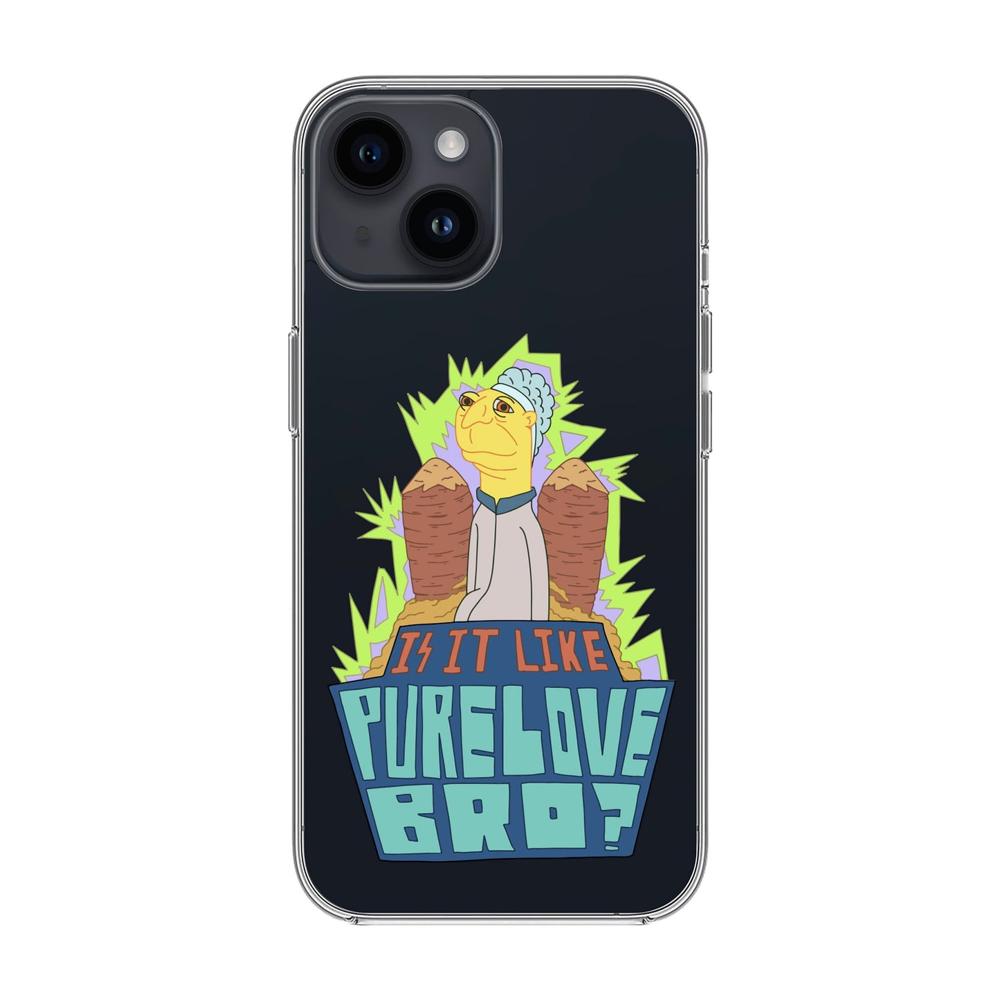 PURE LOVE-iPhone 14 Solid Kılıf